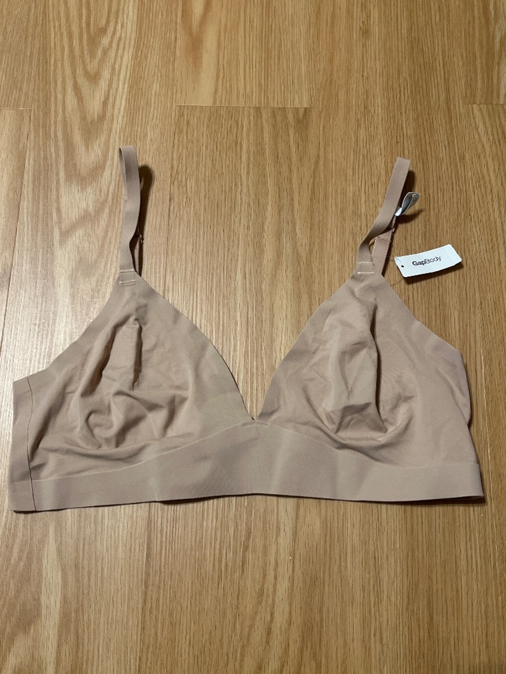 NWT Gap Body Nude Bra, size Large
